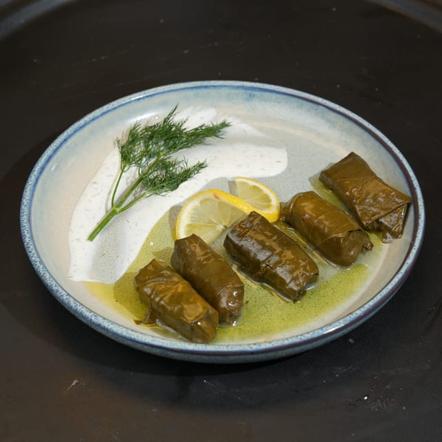 Stuffed Vine Leaves.