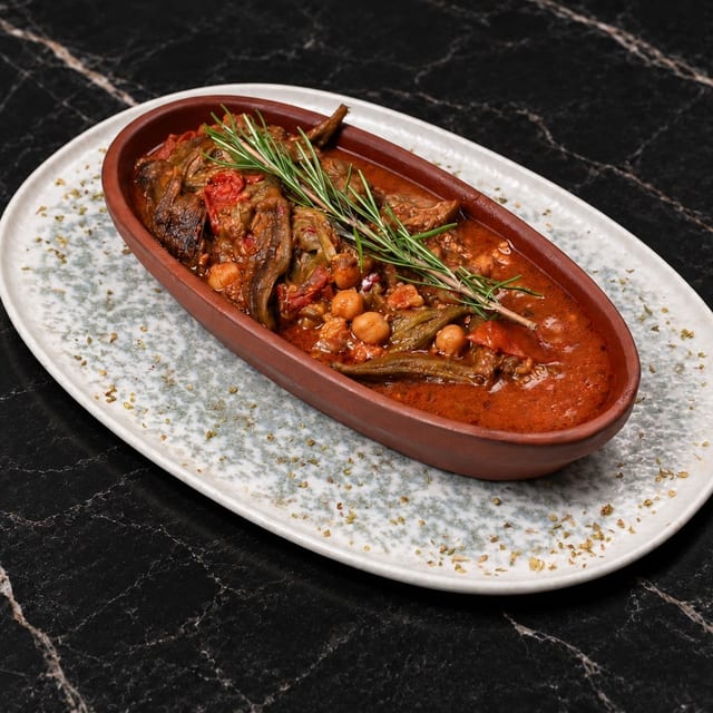 Mediterranean Okra Stew.