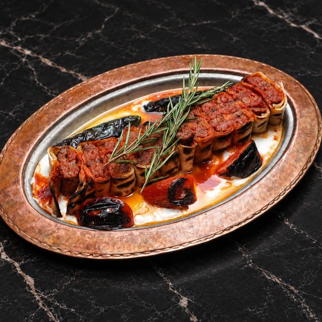 Special Beyti Kebab.