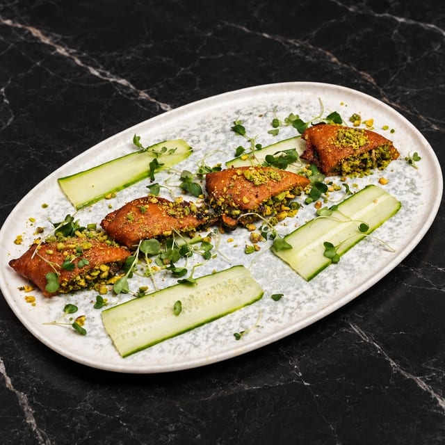 Spinach Kibbeh.
