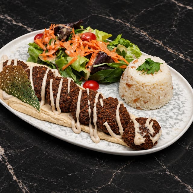 Falafel Plate.