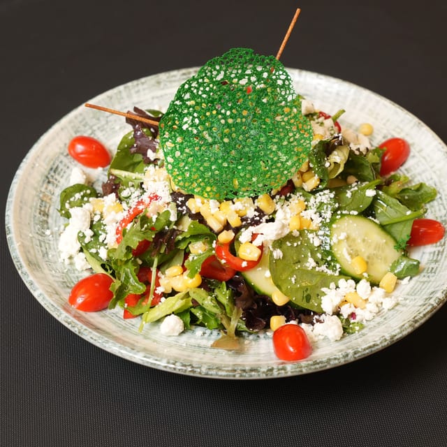 Mediterranean Greens Salad.