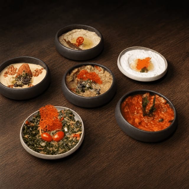 Chef's Mezze Tasting.