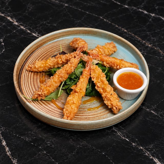 Crispy Shrimp Tempura.