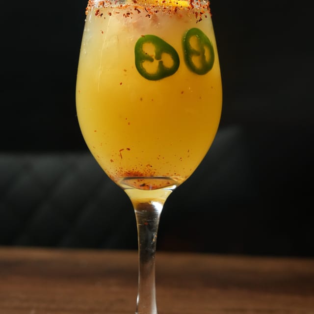 Virgin Spicy Pineapple Margarita.
