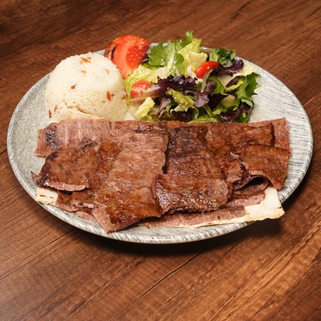 Charcoal Meat Gyro.