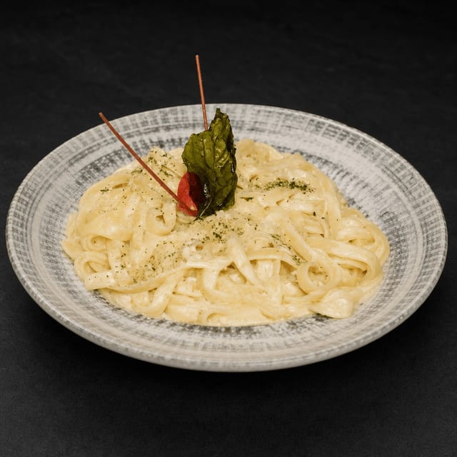 Fettuccine Alfredo.